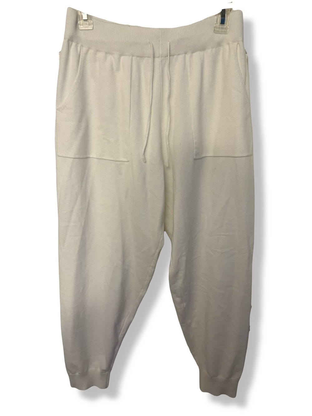 Pretty Garden Cozy Half-Zip Drawstring Sweatshirt & Jogger Set - Soft White - Picture 4 of 4